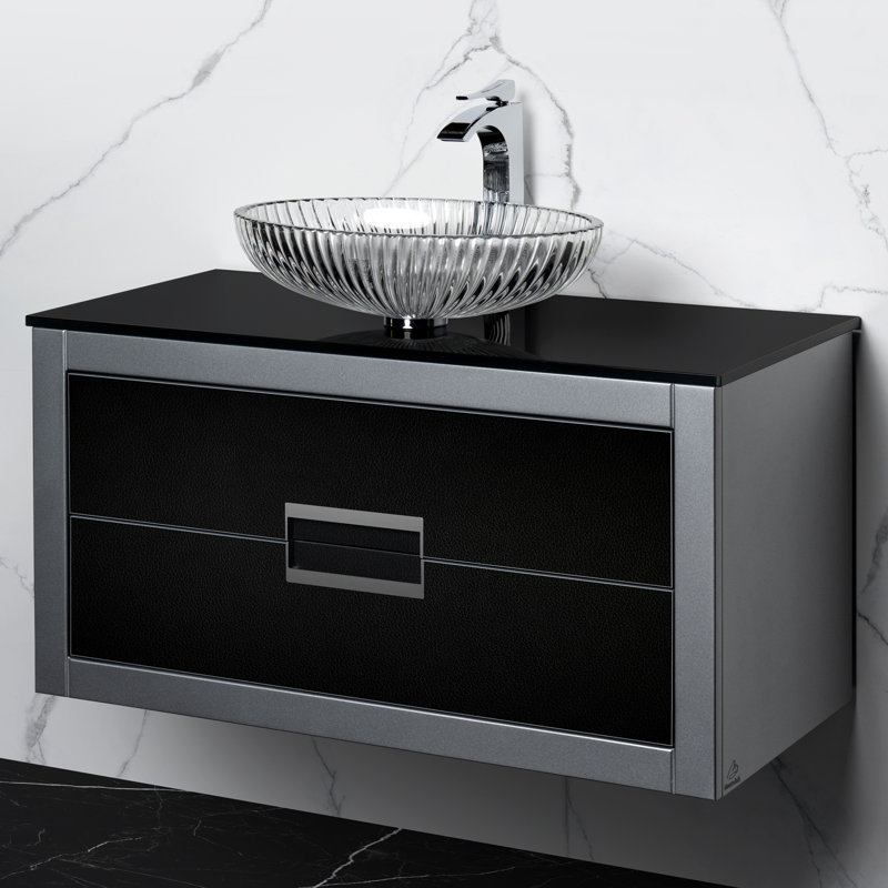 Nova 40'' W Single Vanity, Silver