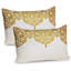 Ambesonne Victorian Pillow Sham 2 Pack Medieval Baroque Art Pale Brown Cream