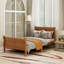 Lit plateforme avec base de lit en bois et lit-bateau-1995259936