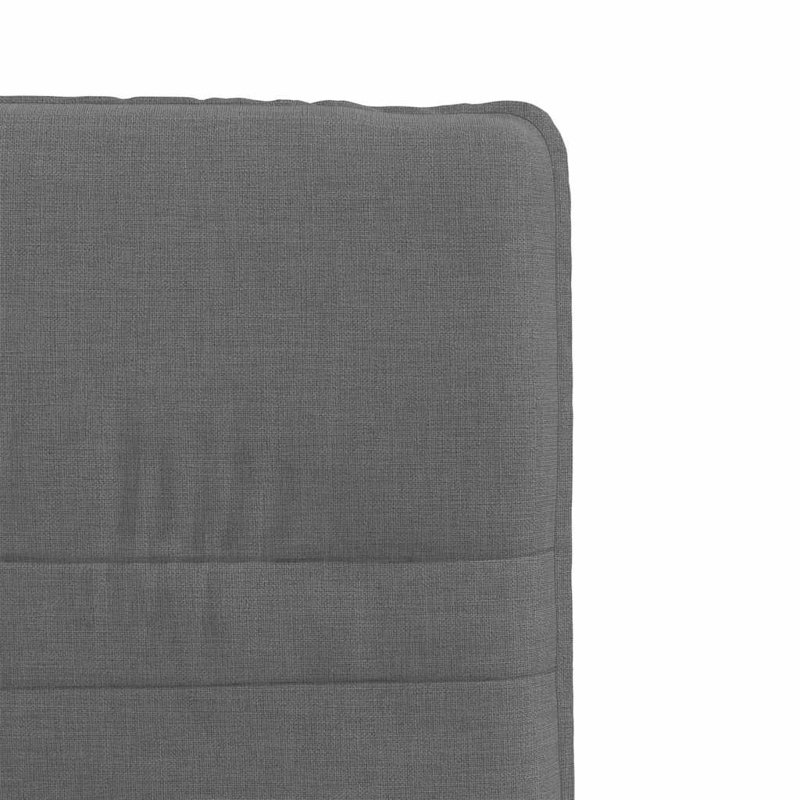 Ensemble de 4 chaises de salle à manger Vidaxl gris foncé