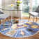Kinchen Hand Hooked Wool Pile Geometric Rug