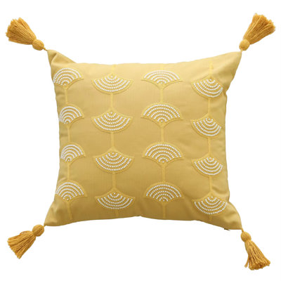  Coussin en coton Floral