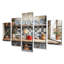 Gray Country Kitchen Rustic Charm I - Ensemble de décoration murale de cuisine