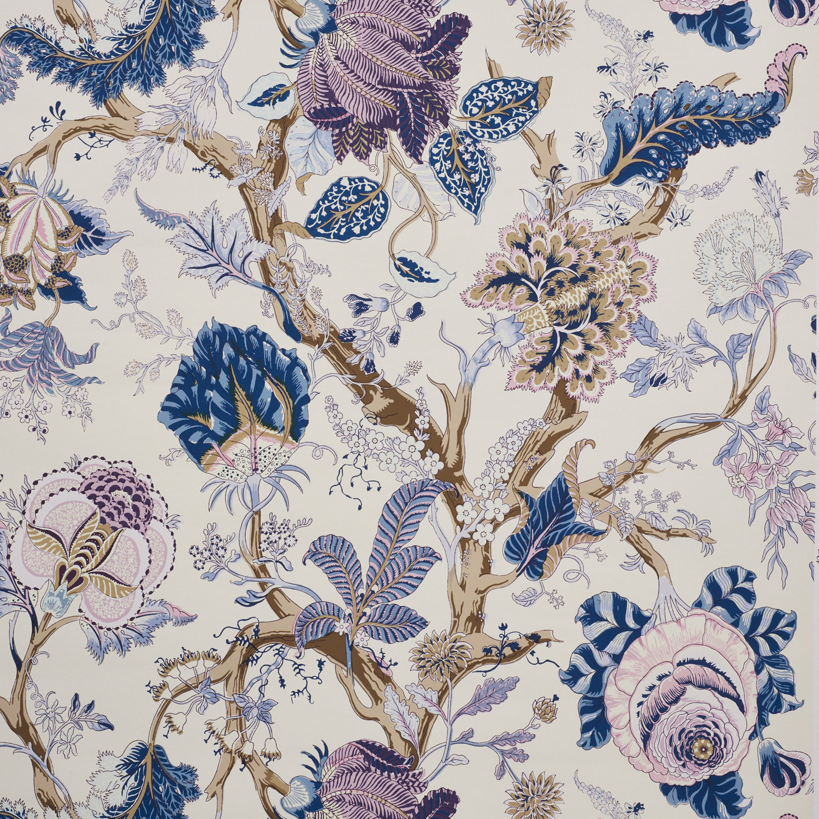 Indian Arbre Wallpaper Roll, Hyacinth