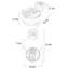 Table basse italienne de style minimaliste classique