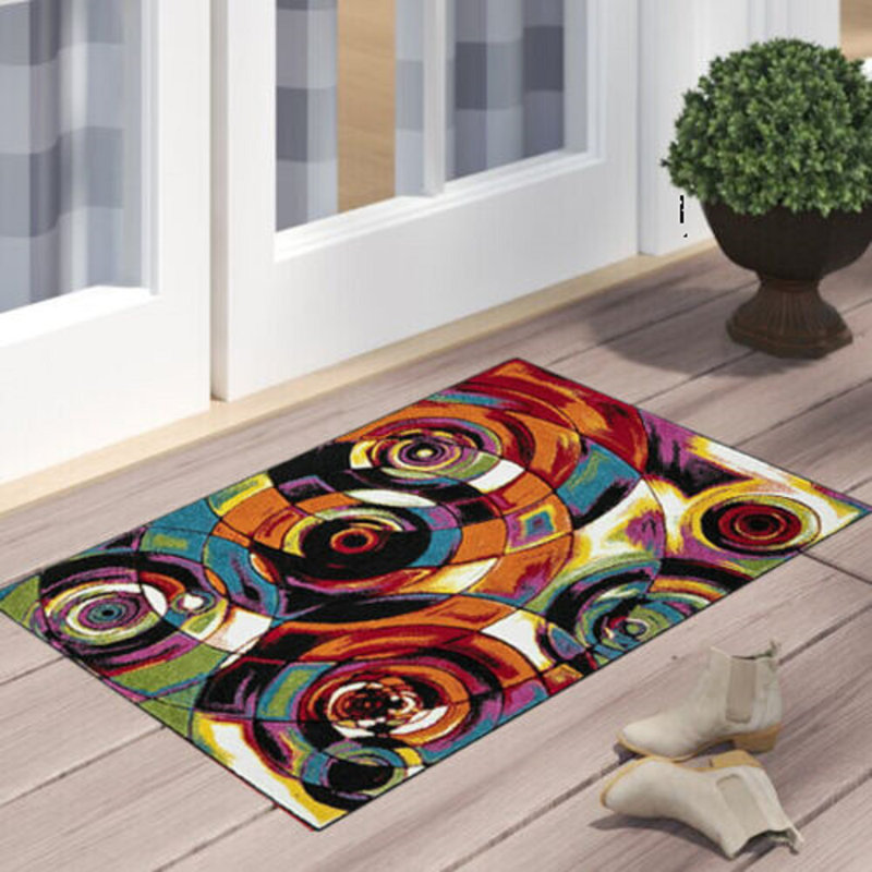 Alterizio Abstract Area Rug, Runner 60 x 220cm