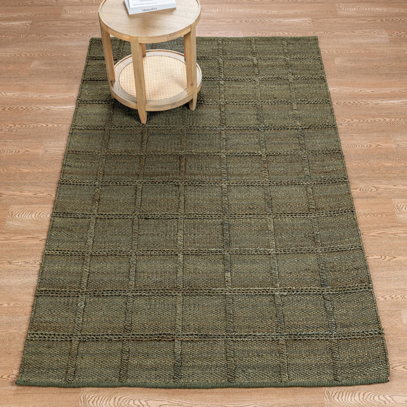 Aberdeen Handwoven Jute Accent Rug, Rectangle 9' x 12'