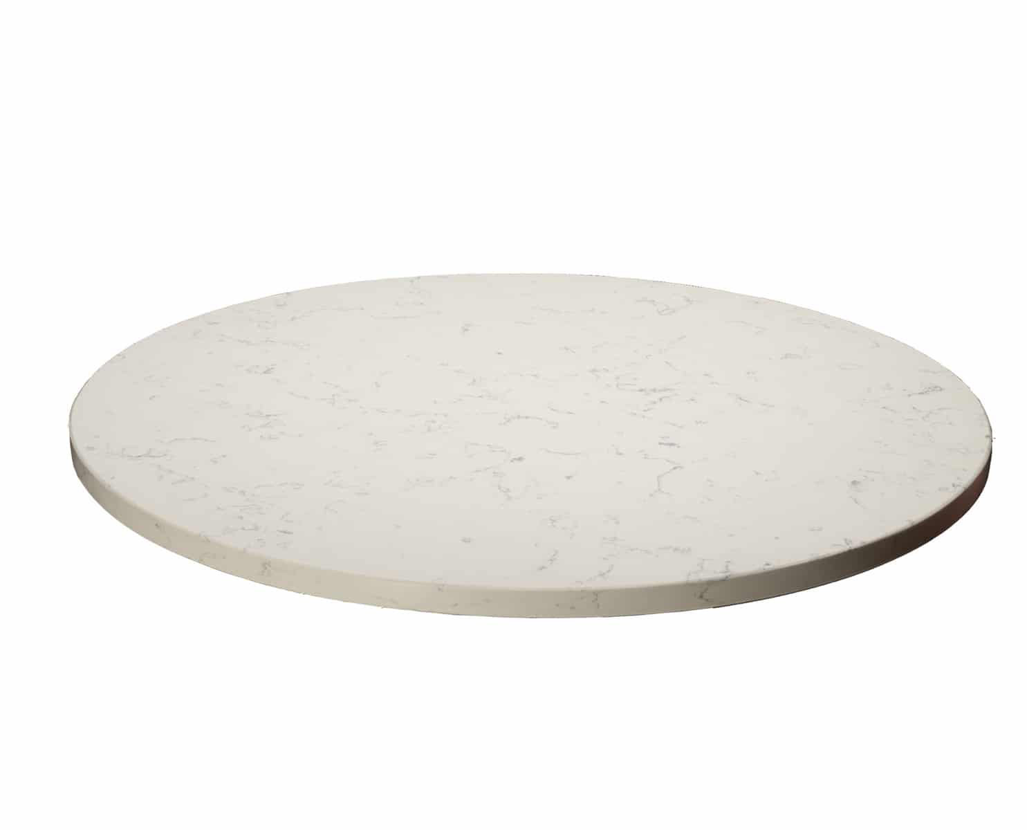 Cafe Tables Quartz Round Beveled Edge Table Top Wayfair