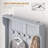 3-In-1 Entryway Hall Tree With Storage Bench,Coat Rack With Five Hooks And Shoe Storage-791735337