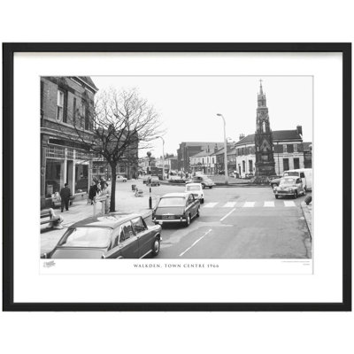 Walkden, Town Centre 1966 by Francis Frith - Single Picture Frame Print