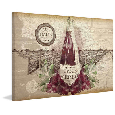 " Wine 2 " Painting Print