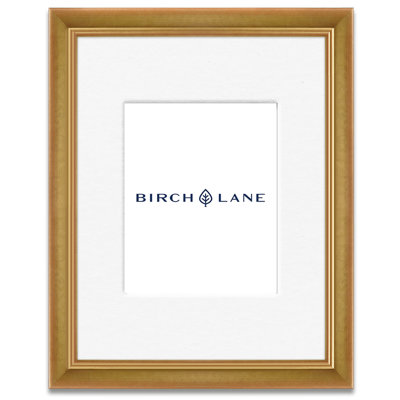 Wood Picture Frame with Mat