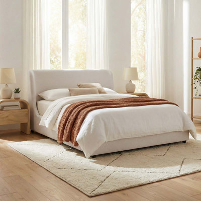 Upholstered Platform Bed