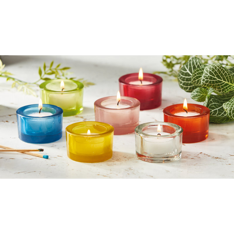 Chunky Tealight Holder, Rose