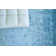 Antique'd Oriental Area Rug in Blue