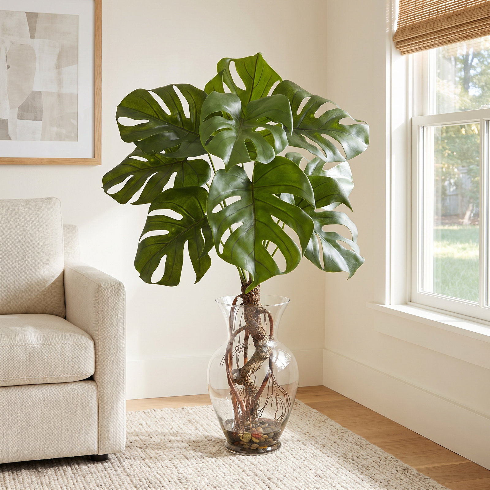 26" Foliage Plant in Decorative Vase