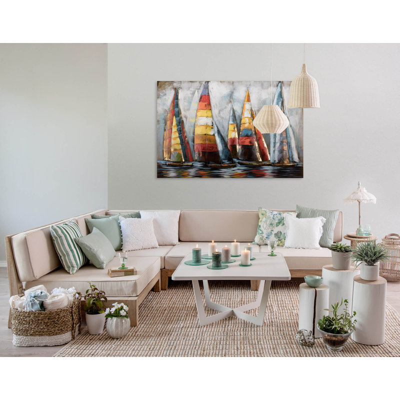 Handmade Coastal Transportation Wall Decor