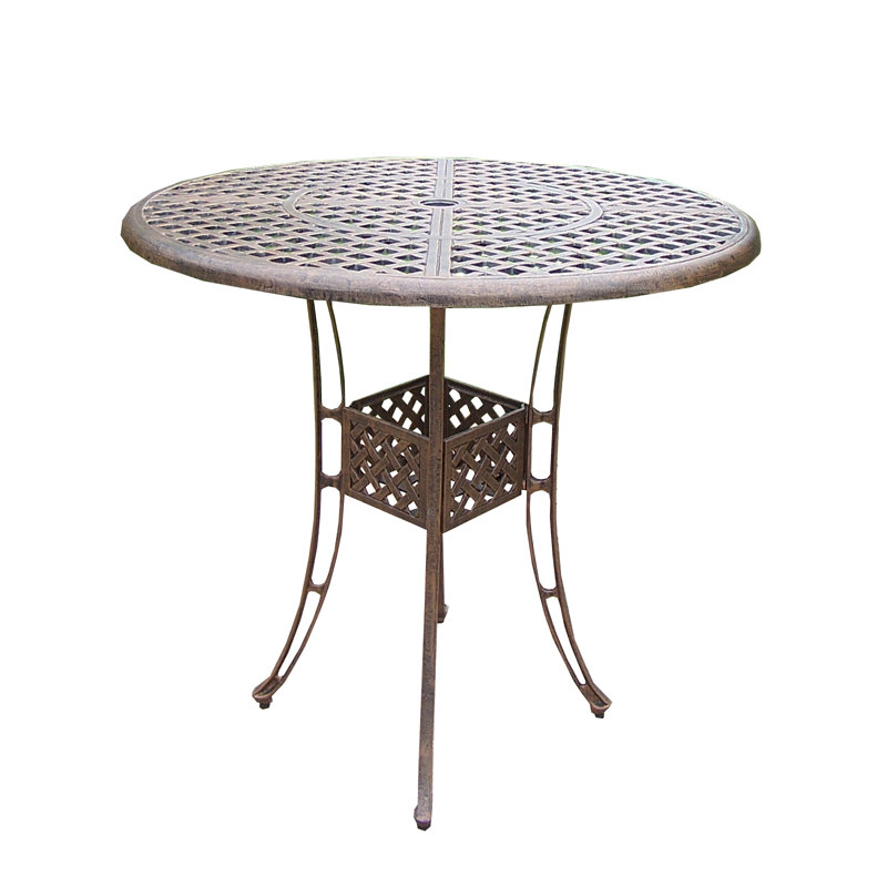 Table de bar Thelma, Bronze antique