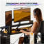 Bureau d'ordinateur en L, bureau d'angle pour la maison et le bureau-364765144