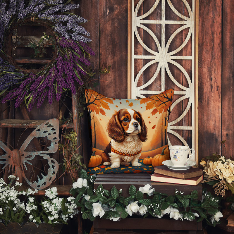  Coussin décoratif intérieur / extérieur en polyester Autre / Sans motif, 14 po x 14 po