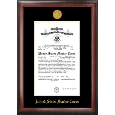 Marine Certificate Picture Frame