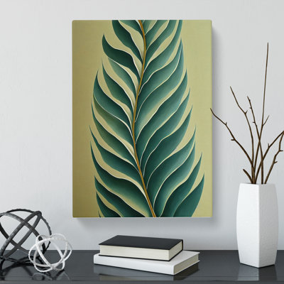 CAN-V0523-274X Bold Plant Leaves Vol.2 - Wrapped Canvas Print