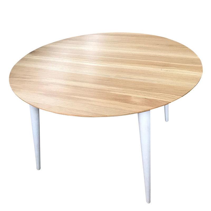 Round Solid Wood Dining Table