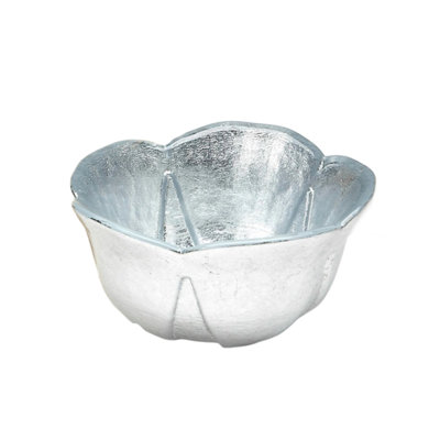 Red Pomegranate Glass Candy Bowl