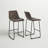 Erika Upholstered Counter Stool with Metal Frame-1059917182