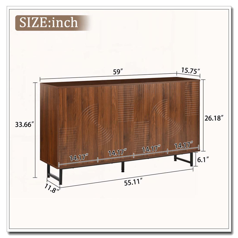 Armoire 4 portes