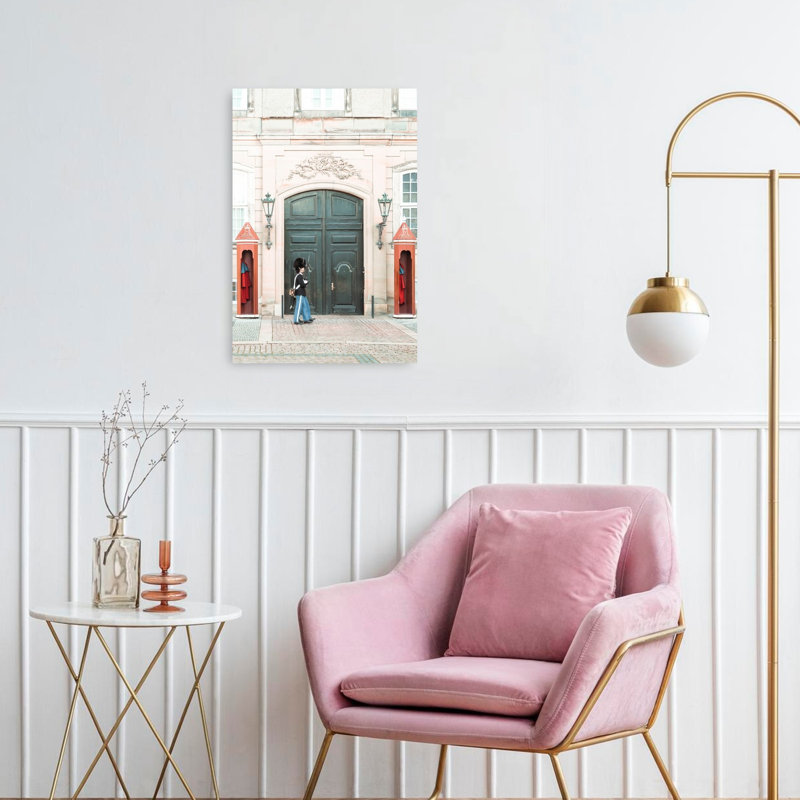 Danish Royal Guard Elegant Traditional Contemporary Architecture Wall Art Print, 60.96cm H x 40.64cm W