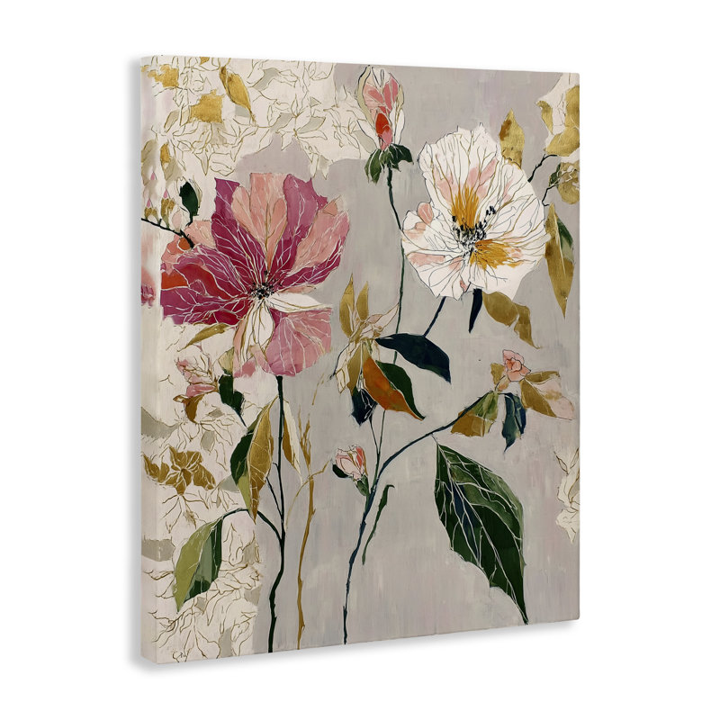 Toile d'abstraction ludique, conception par Annabelle Hall