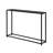 Pangea Home Weidler Miley Console Table- Metal Console Table – Modern Slim Entryway & Sofa Console in 38" Width- Black Metal Console-1282310367-1282310361