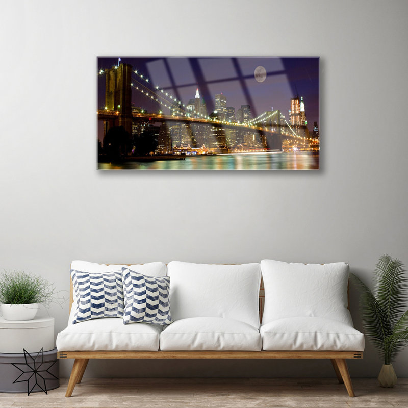 Bridge Architecture - Unframed Photograph on Glass