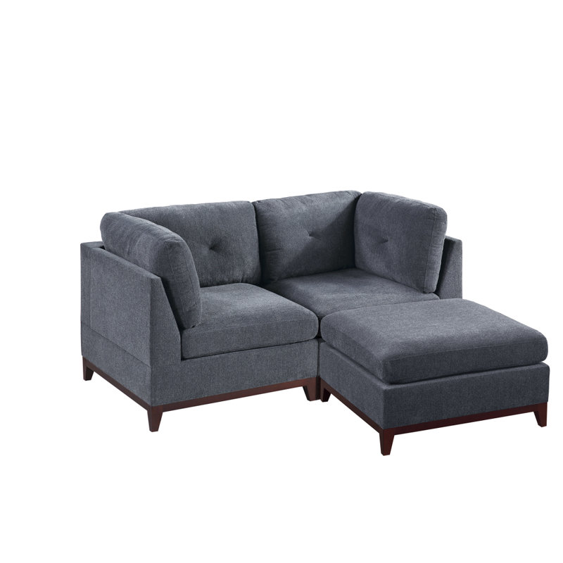 Canapé modulaire modulaire modulaire, Gris