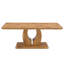 Table basse moderne et luxueuse en panneau de fibres à densité moyenne
