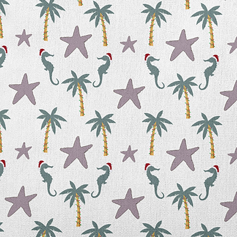 Coussin décoratif intérieur / extérieur en polyester, Carré, 20 po x 20 po