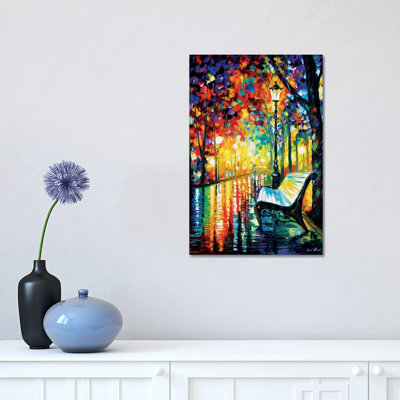 She Left... by Leonid Afremov - Painting on Canvas