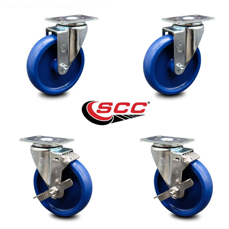 Solid Polyurethane Swivel Caster