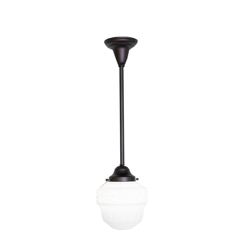 8" Wide Revival Schoolhouse Rochelle Mini Pendant
