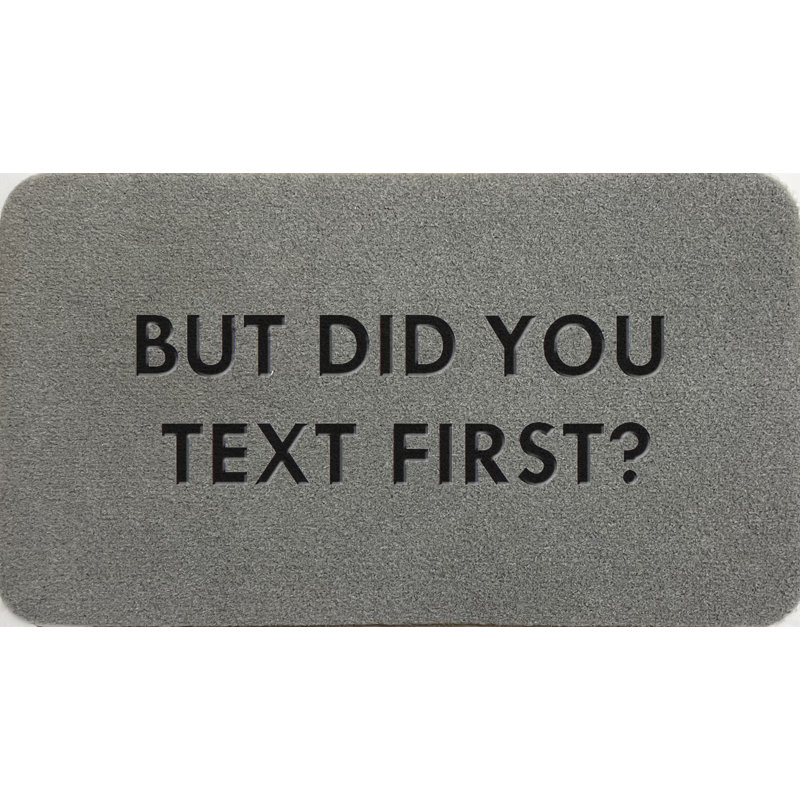 Angelou Non-Slip No Pattern Doormat