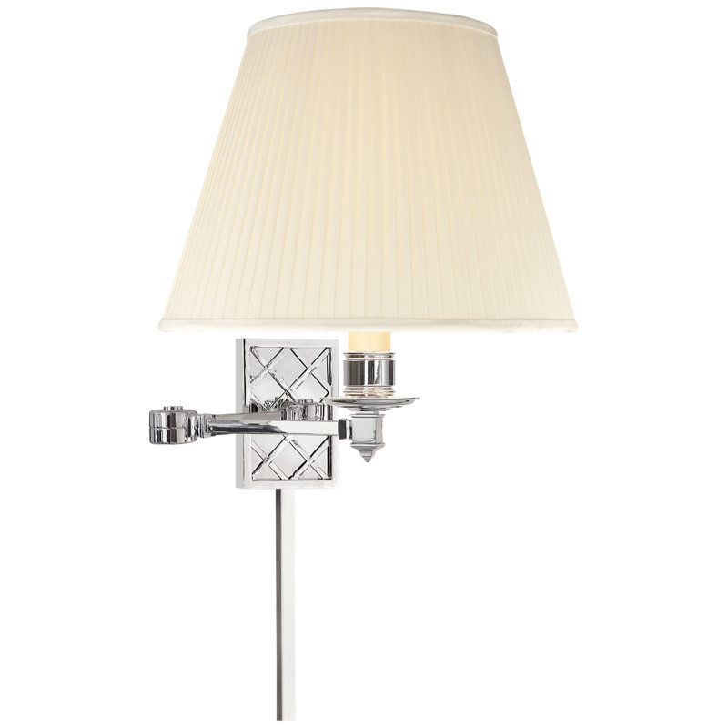 Alexa Hampton Gene Swing Arm, Polished Nickel
