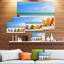 Photographie de plage, art mural, chaises Adirondack, reproduction côtière - chaises de plage Adirondack-574303909-574303911