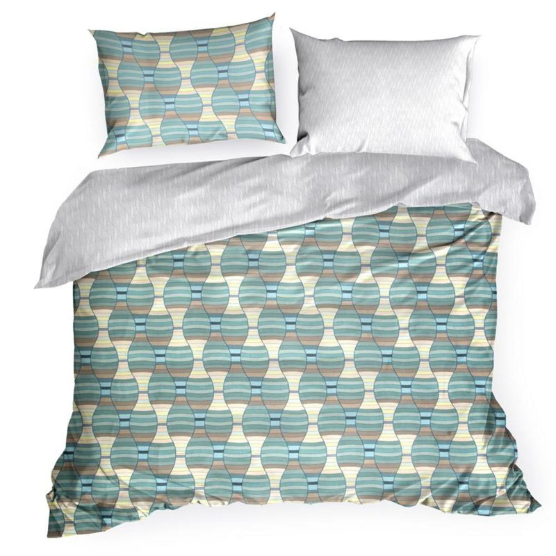 Gaberille Ikat Duvet Cover Set with Pillowcases, 160 x 200cm - 2 Pillowcases (70 x 80 cm)