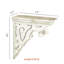 Supports à corbeaux en bois rétro pour tablettes-1258957597