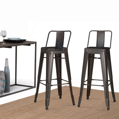 Tabouret en métal Rayne