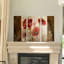 Matin coquelicot, ensemble de 3 impressions d’art graphique sur toile-1628388610