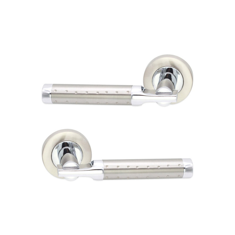Lexis Lever Door Handle Dual Tone
