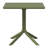 Delron 31.5" W Plastic Square Outdoor Dining Table-966956748