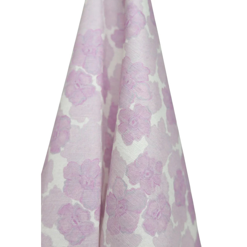 Trois Fleurs Luxury Throw Pillow, Square 22"